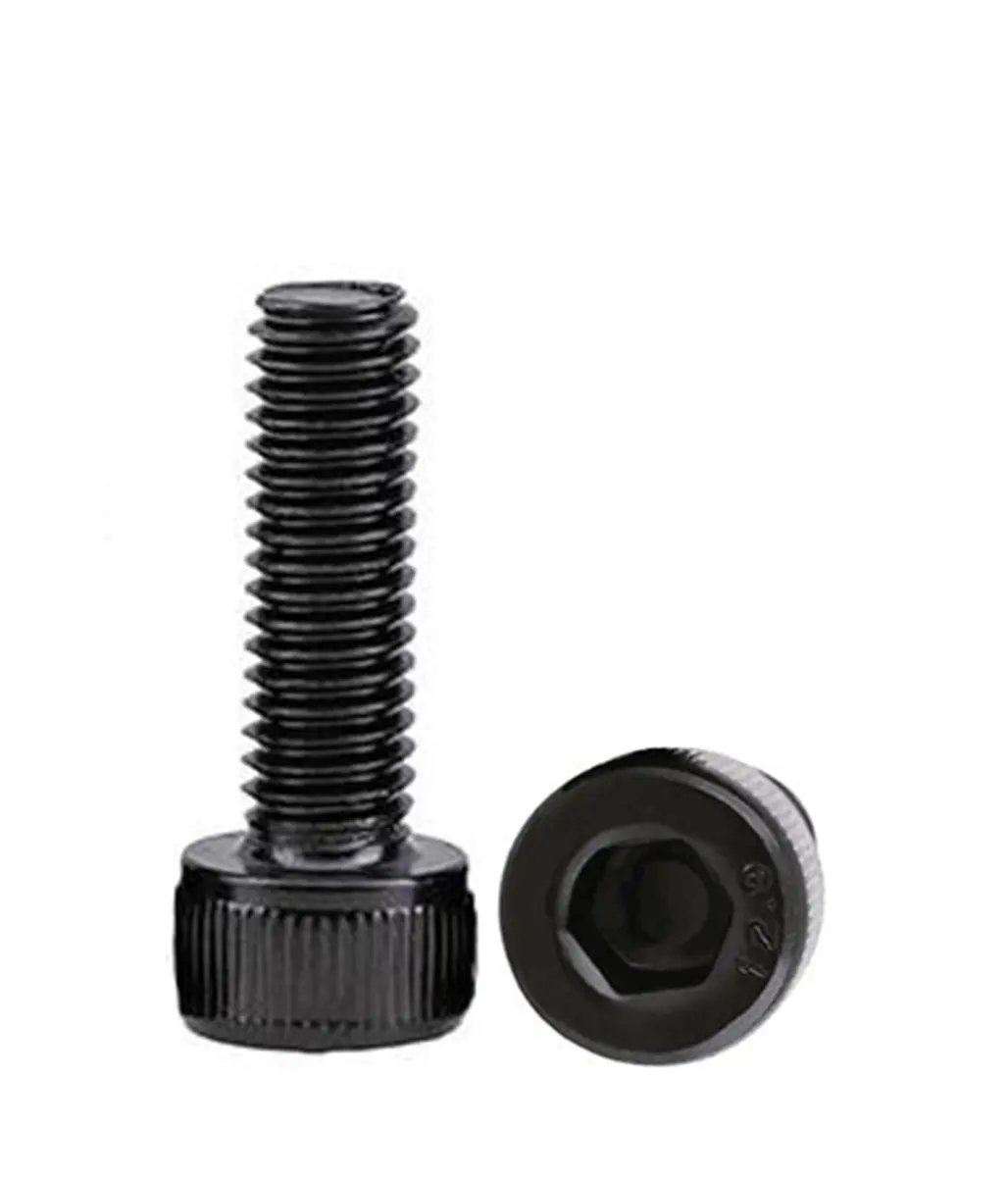 

100 шт. винтов с шестигранной головкой M3 x 12 мм, класс прочности 12.9, из легированной стали, с черным оксидированным покрытием