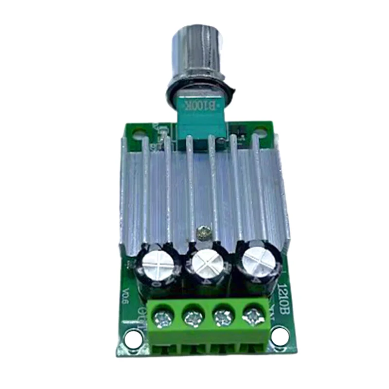 AED5-1 PCS PWM DC Motor Speed Controller 12V 24V 10A Verstelbare Snelheidsregelaar Voor Fan Motor LED licht