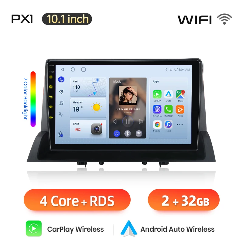 AWESAFE Draadloze CarPlay Android Auto Radio voor Mazda 6 2002-2008 GPS Navigatie Plug and Play met SWC RDS DSP Auto Multimedia 2din