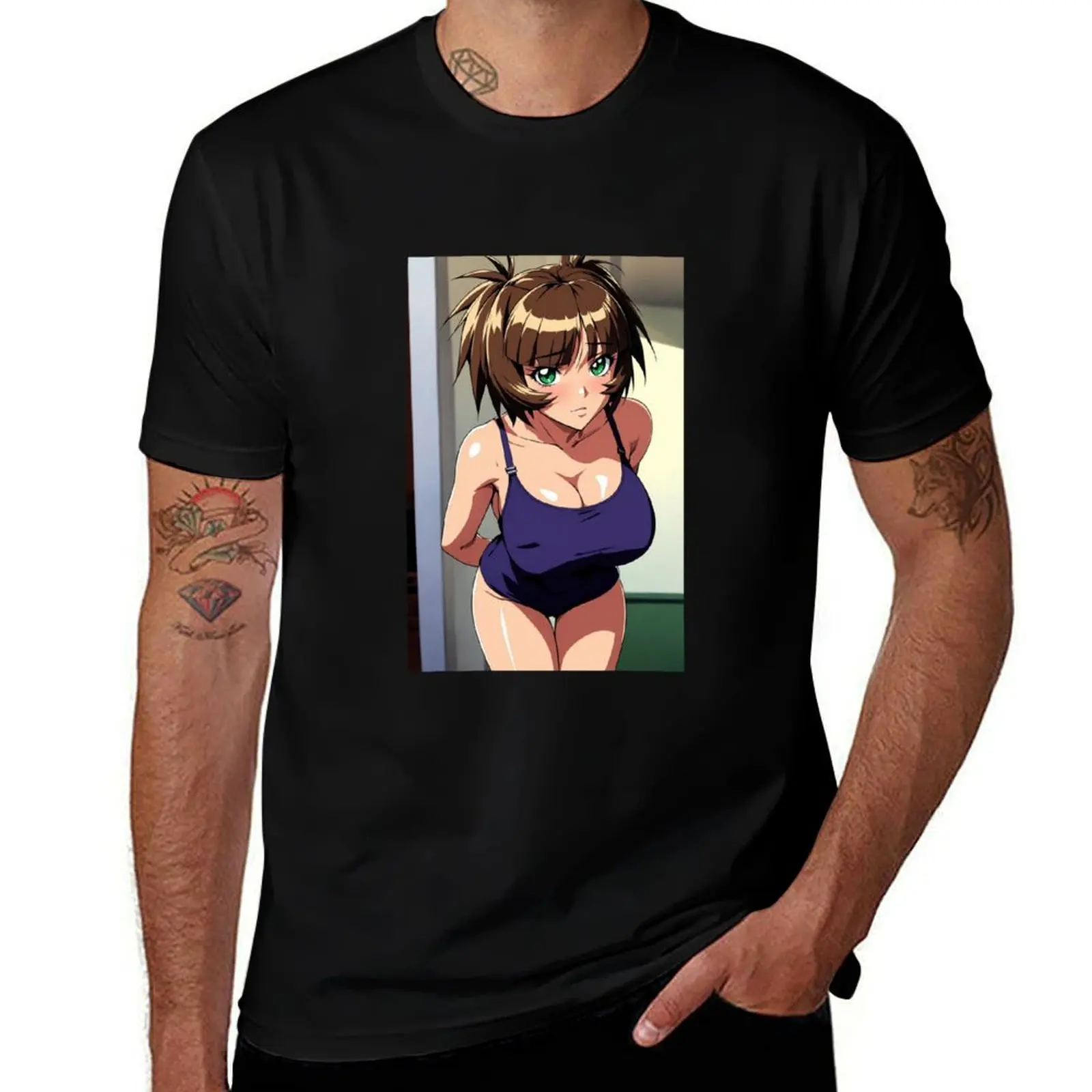 

Ichimonji Akane Fanart T-Shirt anime stuff anime t shirts new edition boys animal print shirts men