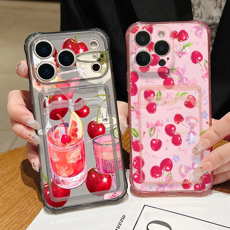 Cherry Fruit Geprinte Silicone - Phone Cases Cherry recensie en prijs