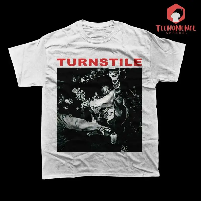 

2025 new model Turnstile Unisex T-Shirt - Glow On Album - Band Graphic Tee