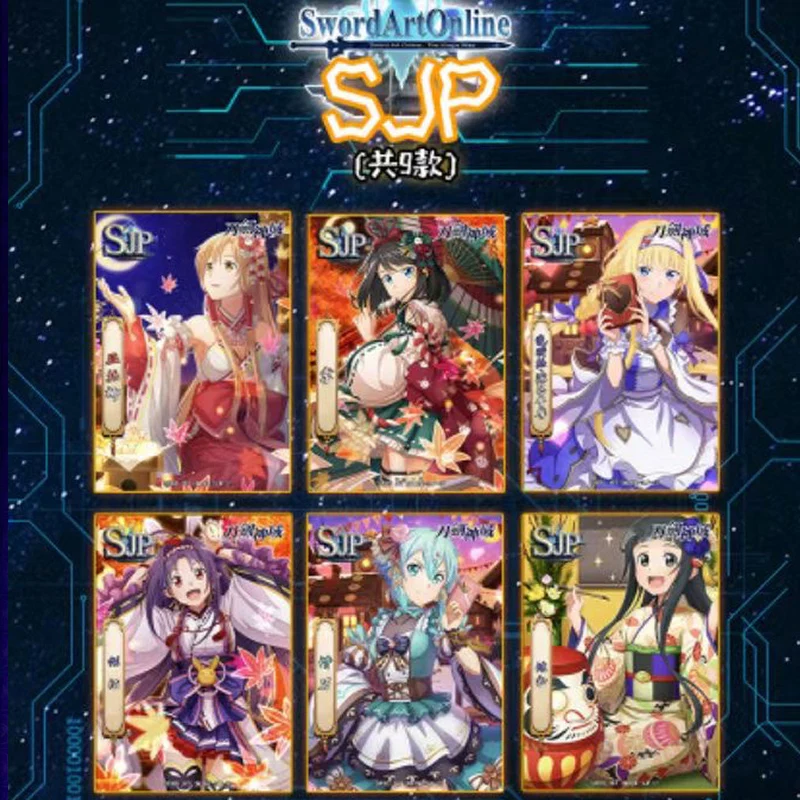 

Sword Art Online TCG Premium Box Collection Cards Wholesale Limited Edition Holo Rare Official Anime Art Japanese Style Gift