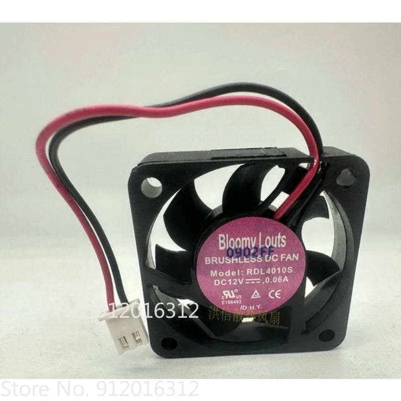 

New Fan for Bloomy Louts RDL4010S DC12V 0.06A 4CM Fan 40*40*10MM