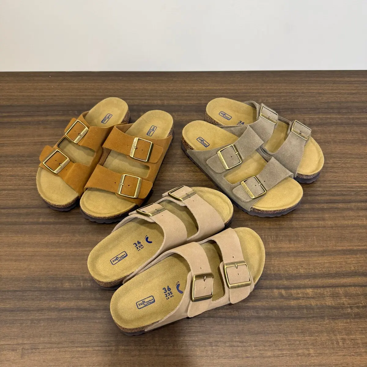 Cowhide two character slippers for men and women, summer outdoor beach shoes, cork leather thick soled casual shoes