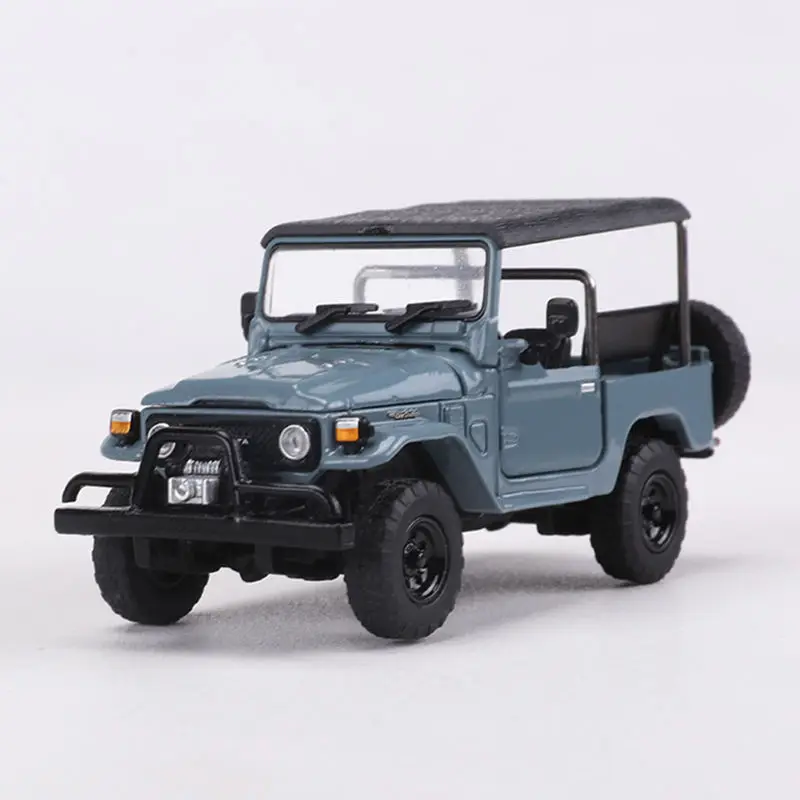 RM 1/64 Toyota Land Cruiser FJ40 Legering Speelgoedmotor Diecast Metaal Model Cadeau