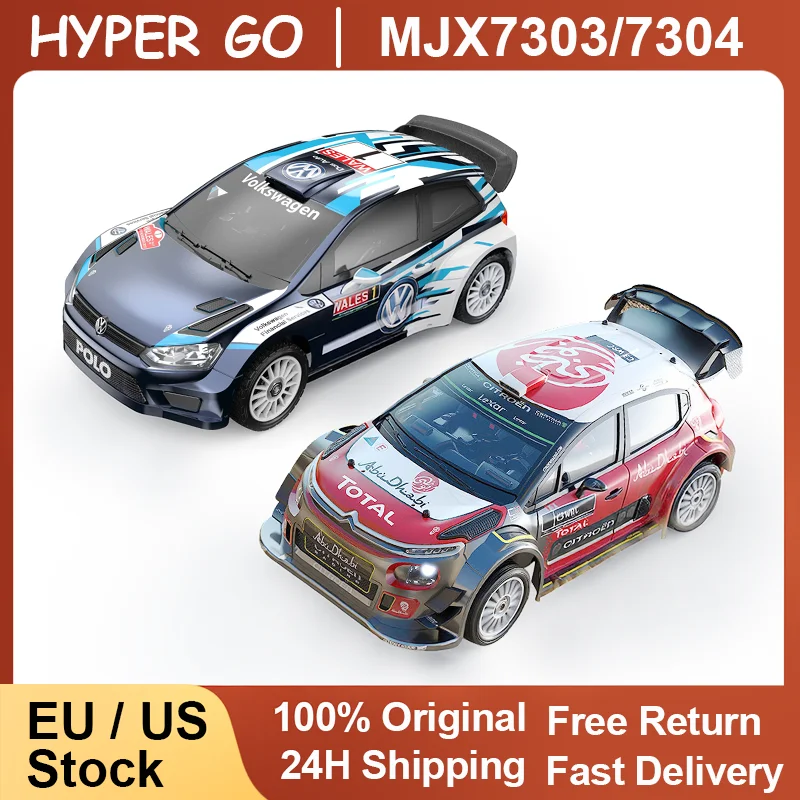 รถบังคับวิทยุ HYPER GO MJX 7303 7304 ขนาด 1/7 แบบไร้แปรงถ่าน ความเร็วสูง ดริฟท์ได้ ขับเคลื่อน 4 ล้อ สำหรับเป็นของขวัญ