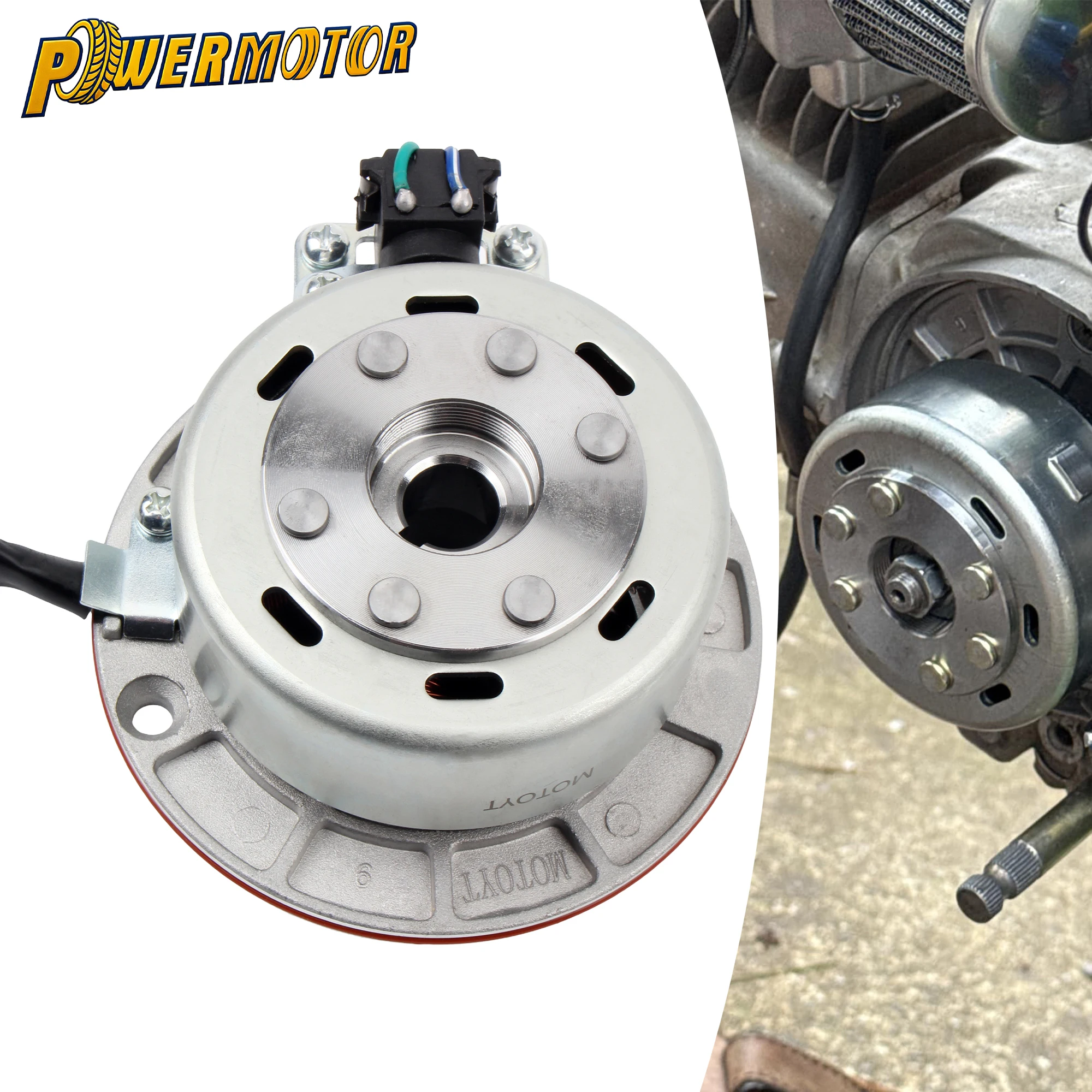 

For Yinxiang Motorcycle Engine Ignition Magneto Stator Flywheel Kit 140cc 150cc 160cc Dirt Bike ATV GO Kart Modified Accessories