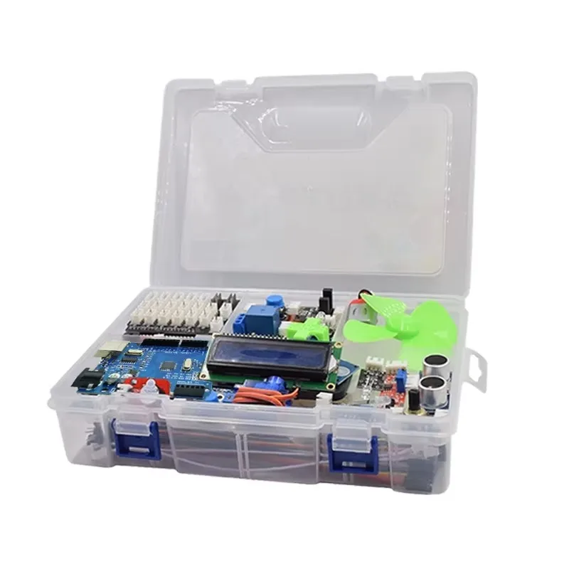 Super R3 Project Complete Starter Kit with Lesson CD , R3 board, Jumper Wire, for Arduino