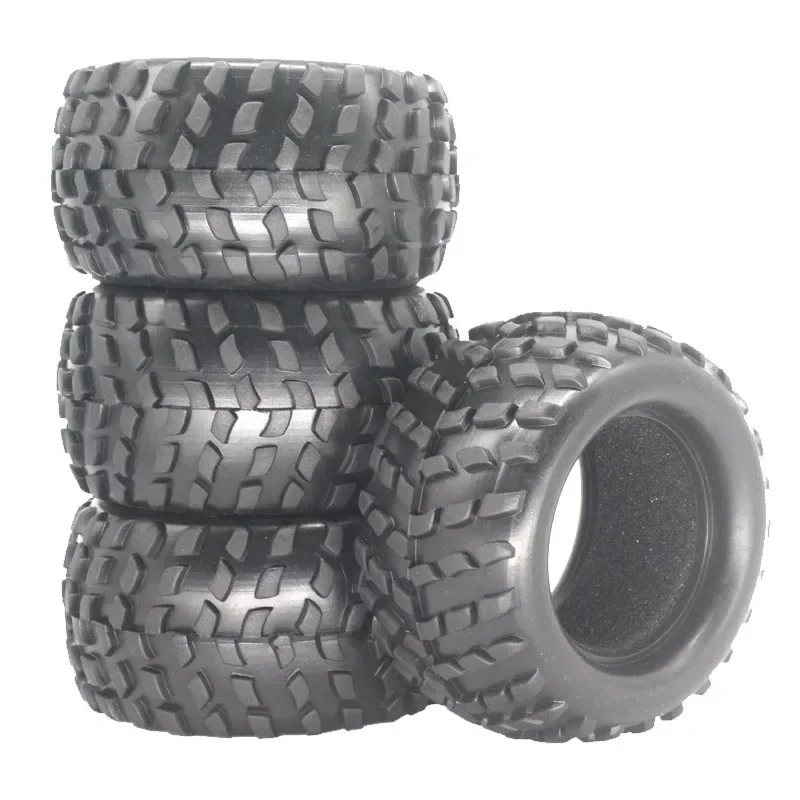 리모컨 몬스터 트럭 85mm 고무 타이어 HSP HPI WPL FS 1/16 RC 타이어 ZD 레이싱 예비 부품용