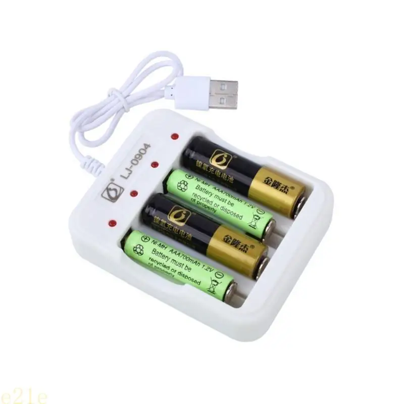 

E21E DC5V2A NiCd-NiMH Battery 4ch Intelligent Adapter LED