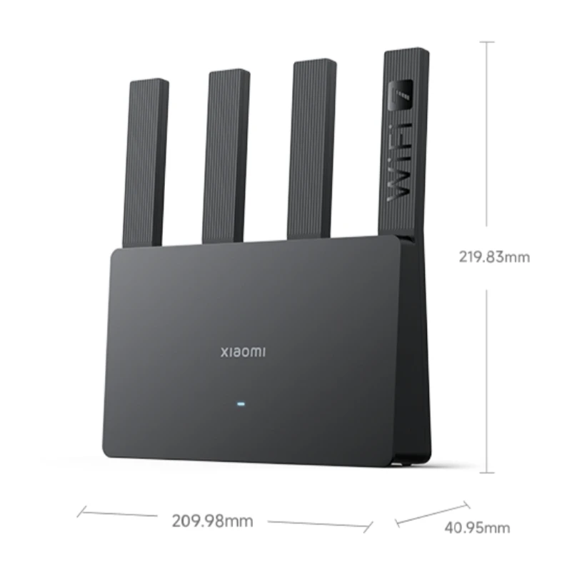 2025 샤오미 라우터 BE3600 WiFi 7 2.4/5GHz 듀얼 밴드 160MHz 3570Mbps 메쉬 네트워킹 게임 가속 2.5G 이더넷 포트