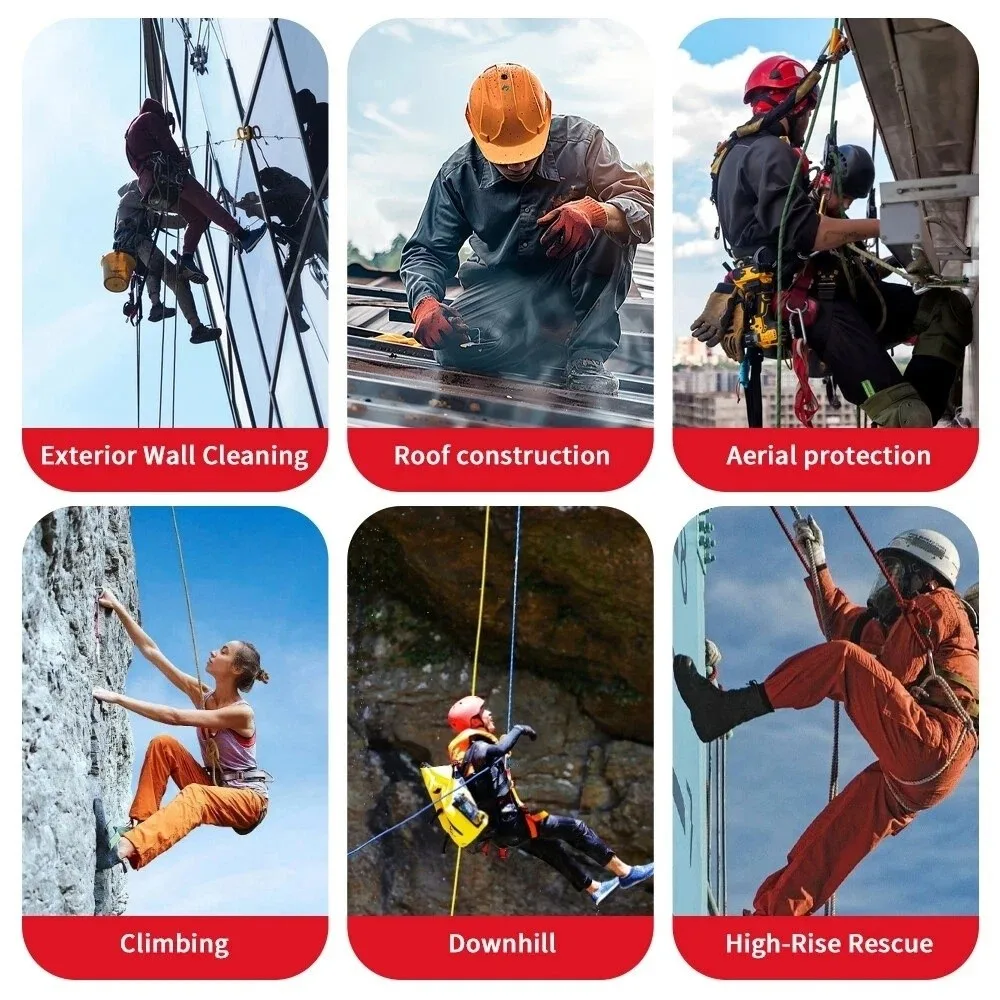 Padding Protection Safety Harness Waist Support Downhill Equipment Rock Climbing Harness High Altitude Harness Construction Work