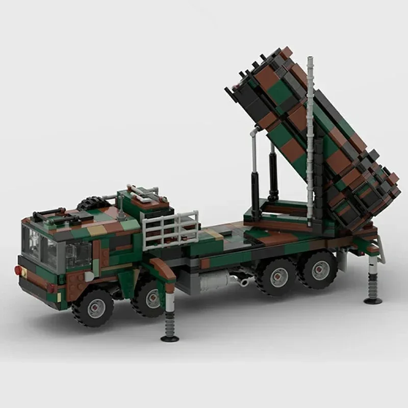 Moc Building Bricks Military Model  Mim-104 Patriot Sam 1:34 Technology Modular Blocks Gifts Toys For Childen DIY Sets Assembly