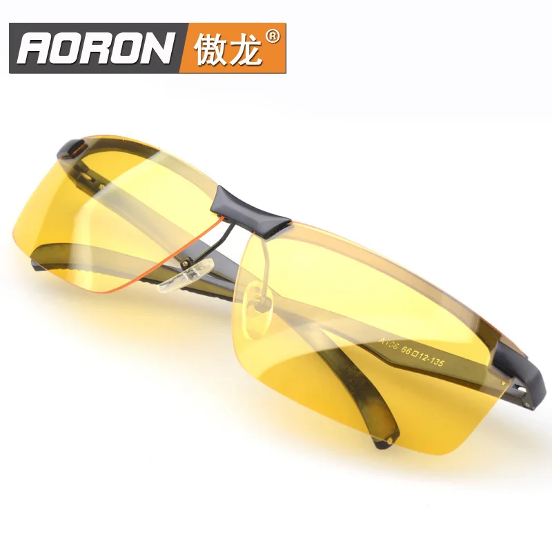 

Direct sale new polarized night vision glasses aluminum magnesium mirror leg night vision mirror driving mirror A106