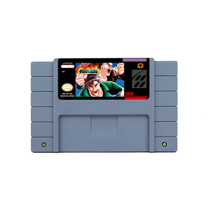 Iron Commando Action Game for SNES USA EUR 16 Bit Retro Cart Children Gift