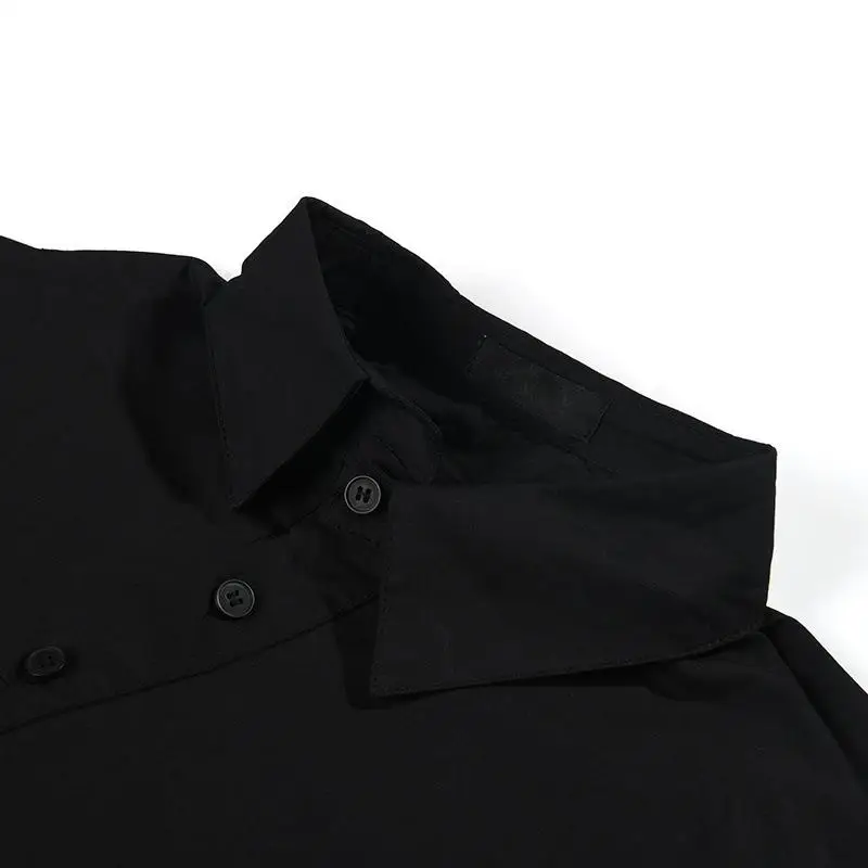 

Loose Mature Irregular Women's Top Versatile irt Long Sve Cosplay Costume Casual Wear for Anime Cons And Parties