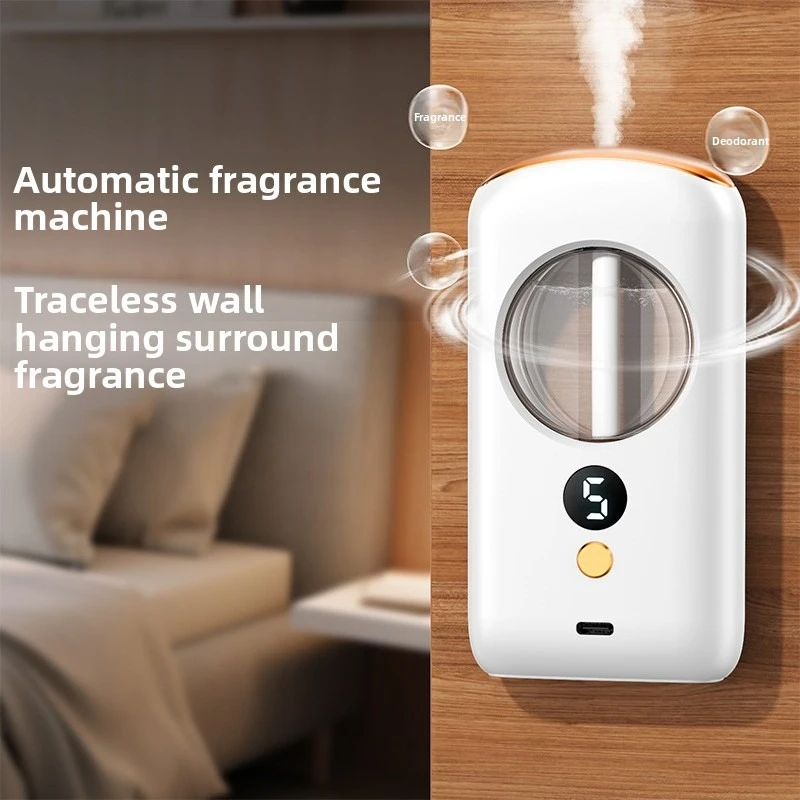 USB Automatic Diffusion Aromatherapy Machine Mini Essential Oil Atomizer Quiet for Home Car Air Purification USB Powered