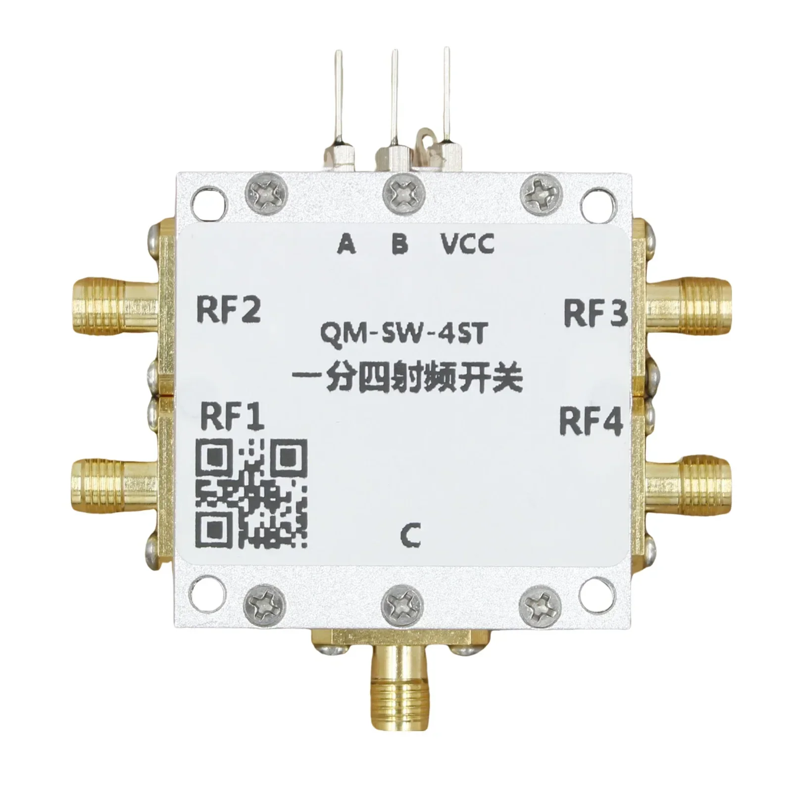 0.1-6 GHz RF Switch SP4T RF Switch, One Minute Four, Microwave Electronic Switch, High Isolation