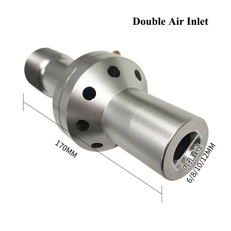 B4C Wet Nozzle Silicon Carbide High Pressure Sandblast Double Air Inlet Venturi Water Induction Cleaning Airbrush Part Nozzle