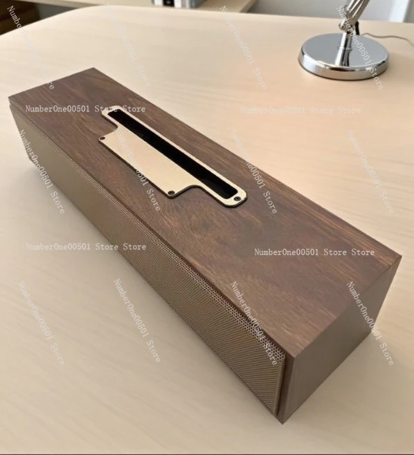 

Universal Retro Wooden Bluetooth Speaker Dual Driver Heavy Bass Card Play Home Desktop HiFi Soundbox