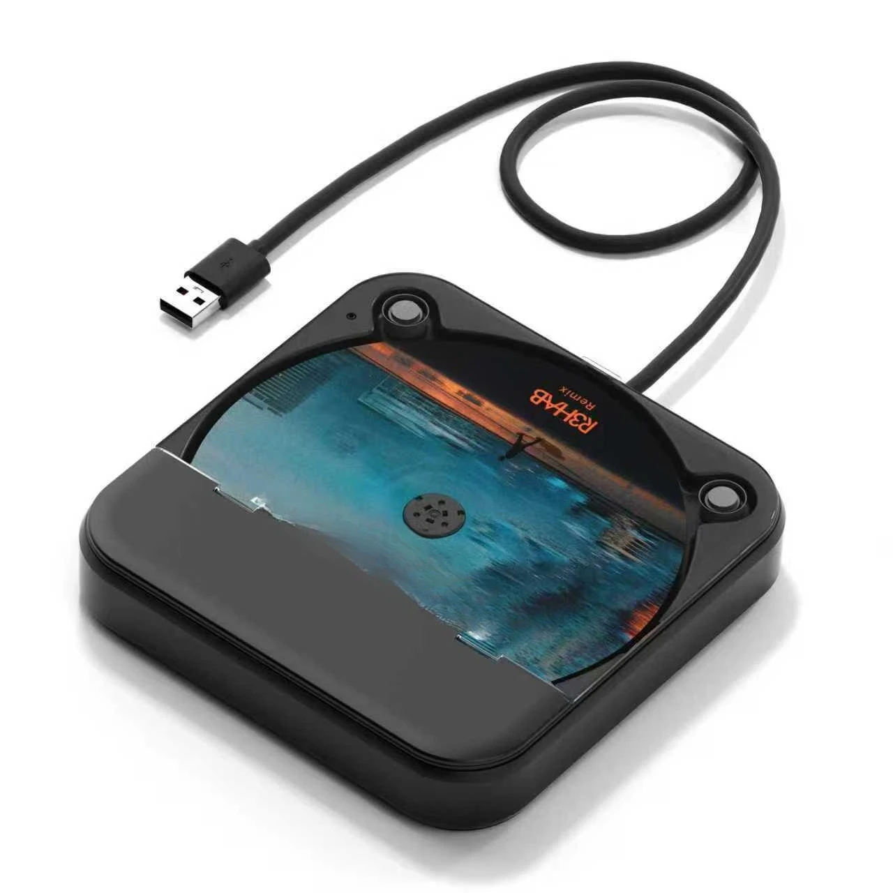 Car external CD player USB lossless connection playback without decoding car CD player