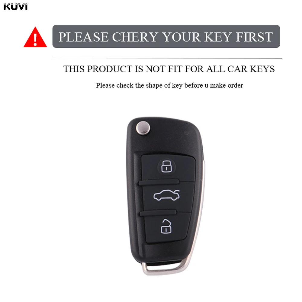 لأودي A1 A3 8P 8L A4 A5 B6 B7 A6 A7 C5 C6 4F Q3 Q5 Q7 Q8 TT S3 S4 S6 RS موضة بولي يوريثان سيارة الوجه مفتاح غطاء قذيفة الملحقات