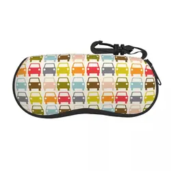 Custom Car Park Pattern Colorful Shell Eyeglasses Protector Cases Fashion Sunglass Case Orla Kiely Glasses Bag