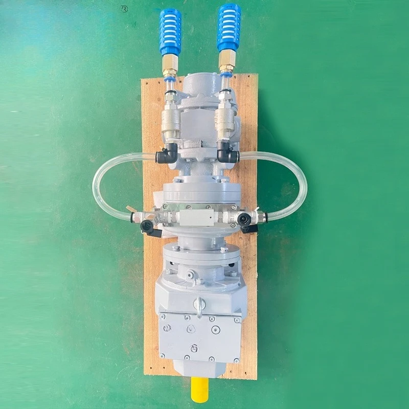 

Deceleration pneumatic motor Pneumatic motor with helical gear reducer with brake pneumatic reducer motor