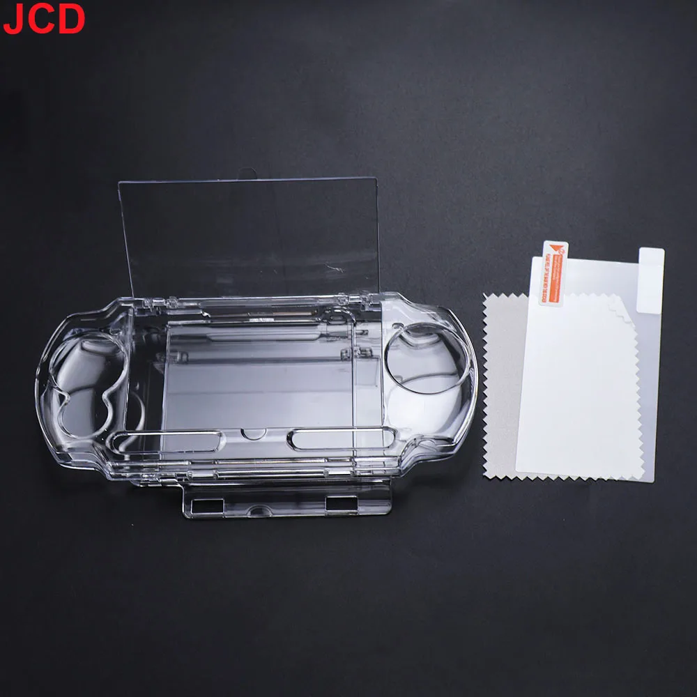 ل PSP1000 2000 3000 PSV2000 حافظة شفافة المفاجئة في كريستال حامي حافظة واقية شل مع واقي للشاشة فيلم #4