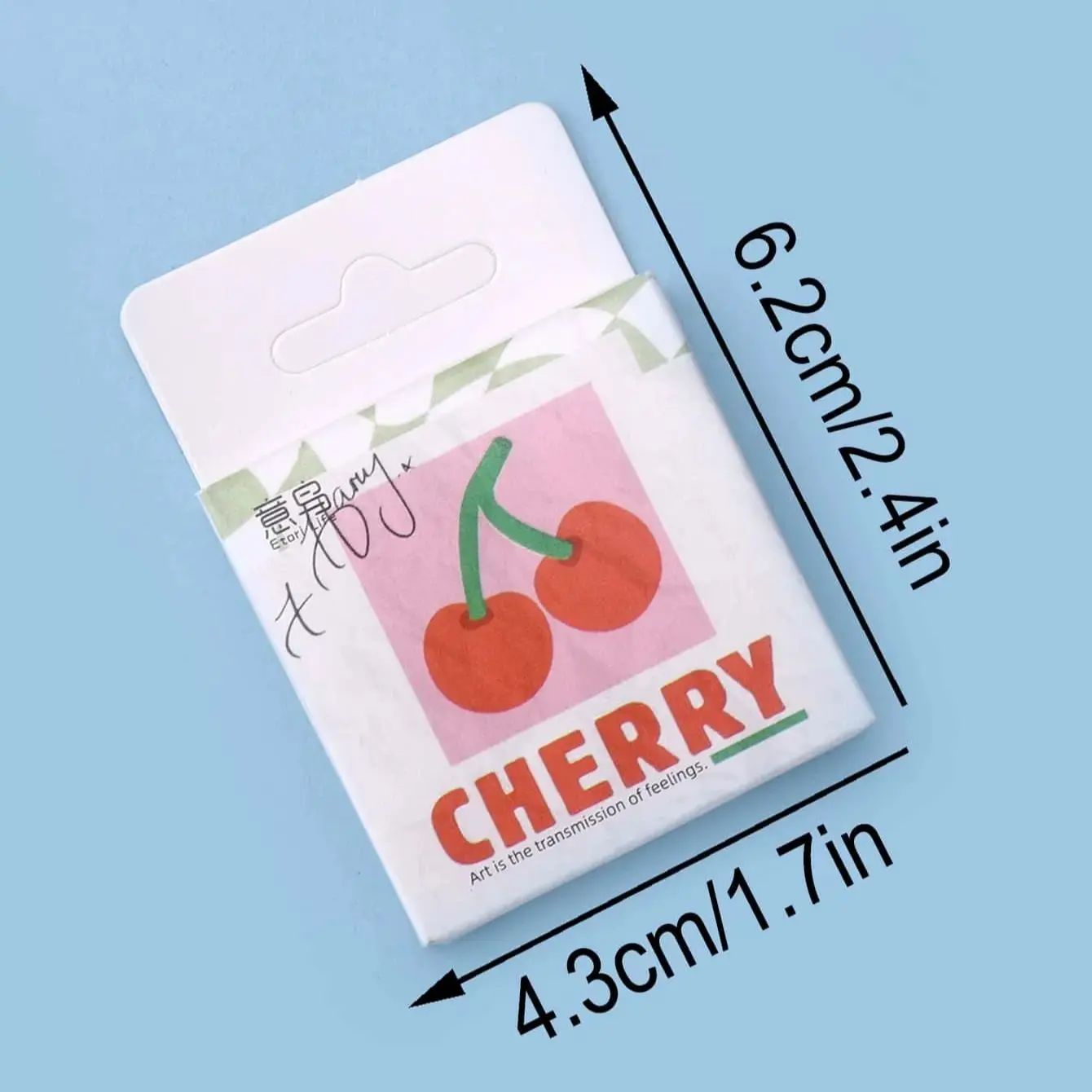 46 Pieces Per Box Various Themed Sticker Sets, Cherry, Cloud, Floral Patterns, DIY Scrapbooking, Gift Wrapping Decoration