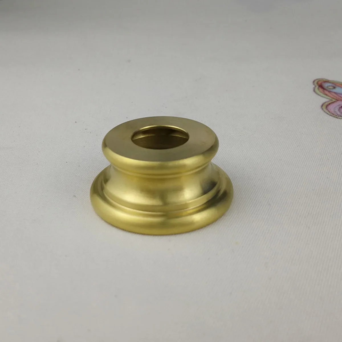 10.5mm/17mm Hole I-shaped Cover Joint, I-shaped T-shaped Thick Gasket, Nut Connector, Lighting Fixture, Pure Brass