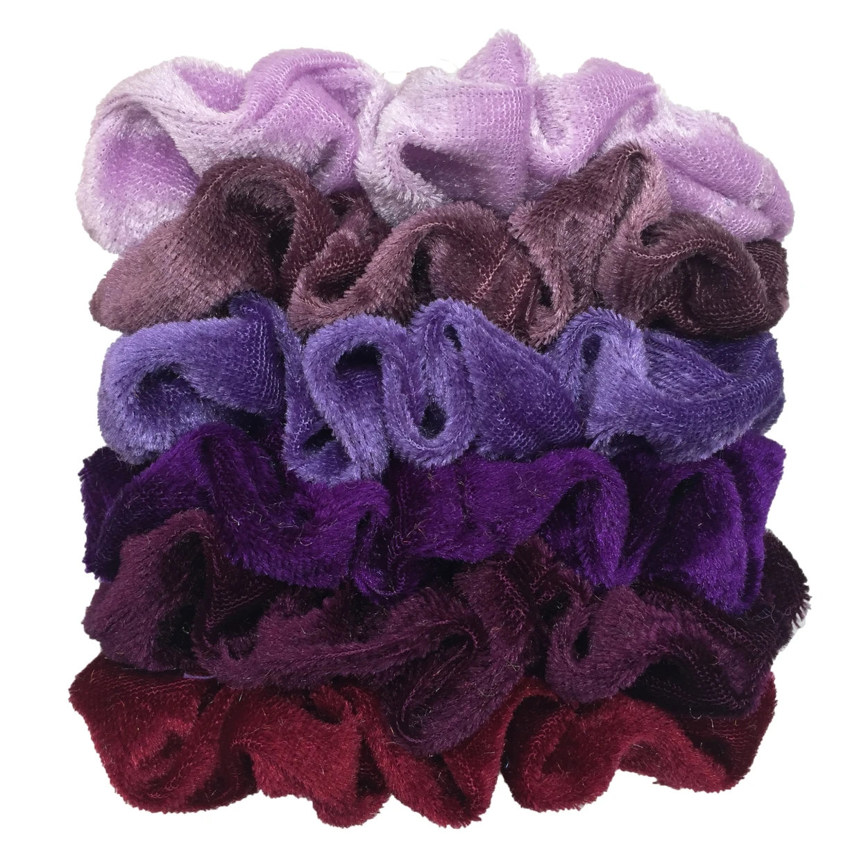 10/6pcs Velvet Scrunchies Hair Ties Accessories Ornaments Elastic Bands Tiara Woman Vsco Head Dress Headwear for Girl Solid pack