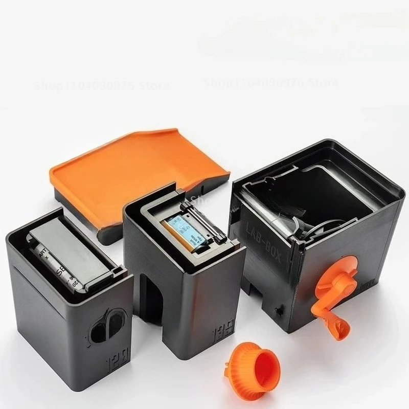 Lab Box Developing Tank Mini Darkroom Developing Equipment Set 135 Film 120 Negative Bag Free Developing Tank