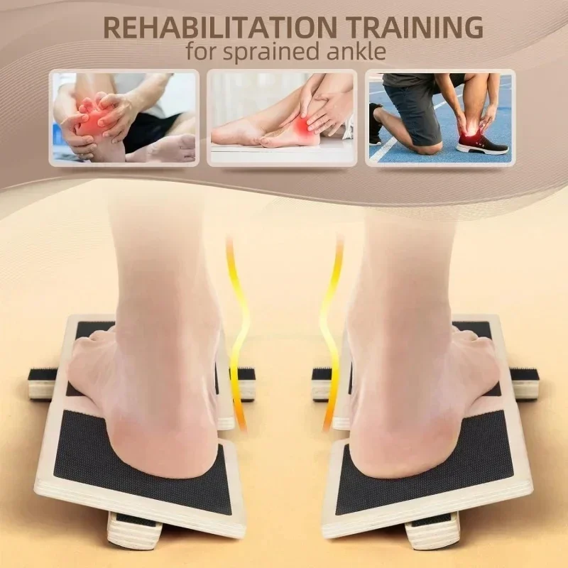 Training Sprained Ankle Stability Exercises Plantar Fasciitis Ankle Balance Board Foot Strengthener Trainer for Pilates Balance