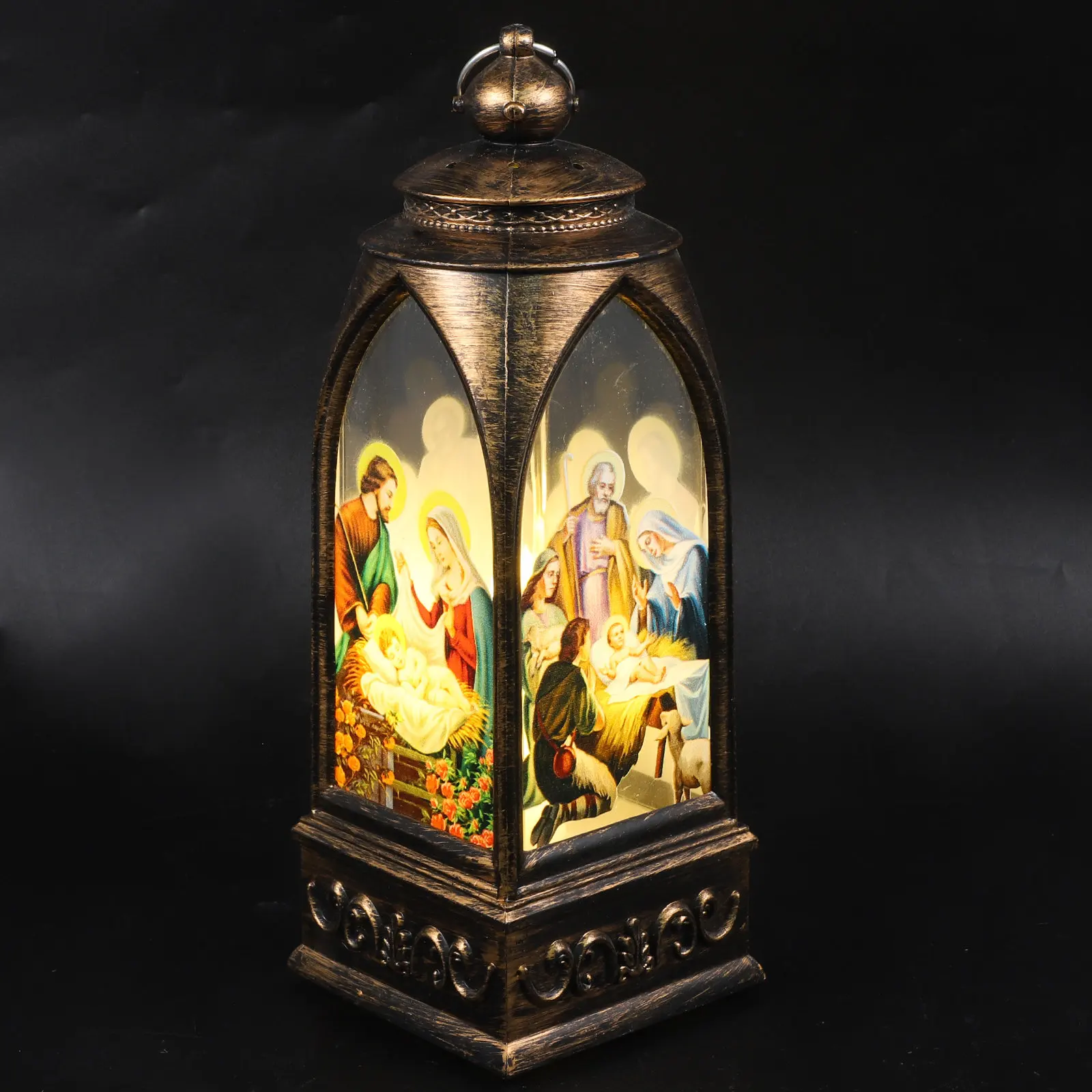 クリスマス-led-ランタン電池式クリスマス装飾ライト安全なお祭りの雰囲気屋内ホーム寝室パーティーバーストア