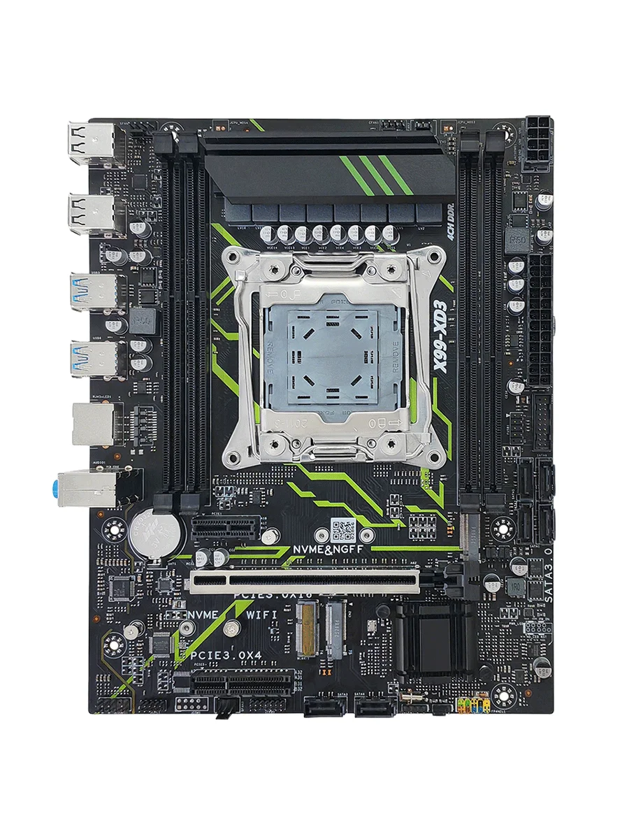 X99 XD3 DDR3 C612チップセット搭載マザーボードキット E5 2673V3