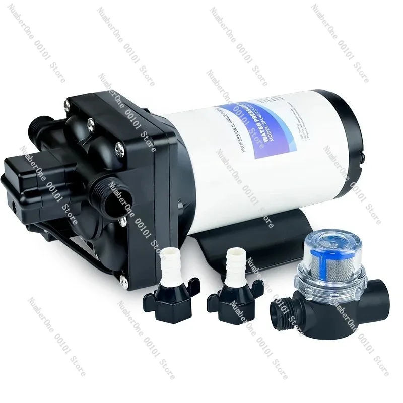 110V/220V Electric Diaphragm Pump 42 Models, Small Self-Priming Booster Filling Pump for Liquid Transfer