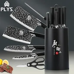 High-end kitchenware knife cover,stainless steel cutting meat and killing fish knife household multi-functional sharp bone knife