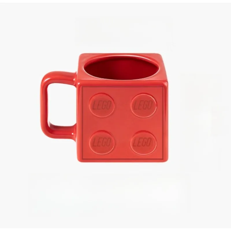 

LEGO 320ml Insulated Coffee Mug, 2x2 Red Brick Design, Stainless Steel Keep Cold & Hot for Home