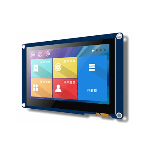 TJC4827X243_011R 4.3 inch series touch screen  serial port intelligent screen HMI serial port screen