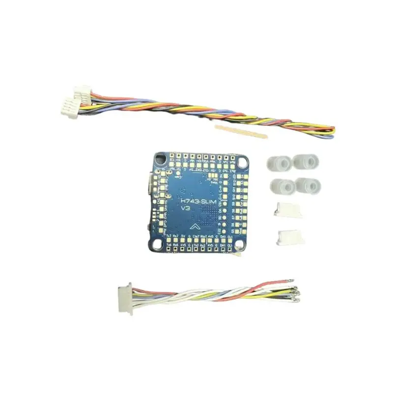 Y47A Flight Control Board H743-SLIM V3, BEC ICM42688P Baro OSD F7 for RC Multirotor FPV Drone, 30.5X30.5mm