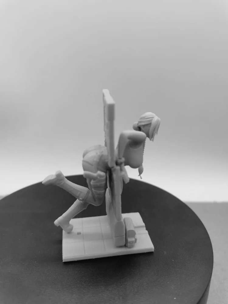 Resin Model Figure, 1/24 Scale The Pathfinder Was Trapped, GK, Unassembled and Unpainted Kit, 3D DIY Toy