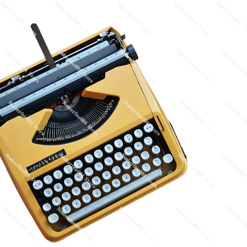 Suitable for Typewriter Bright Yellow Mechanical Normal Use Birthday Gift