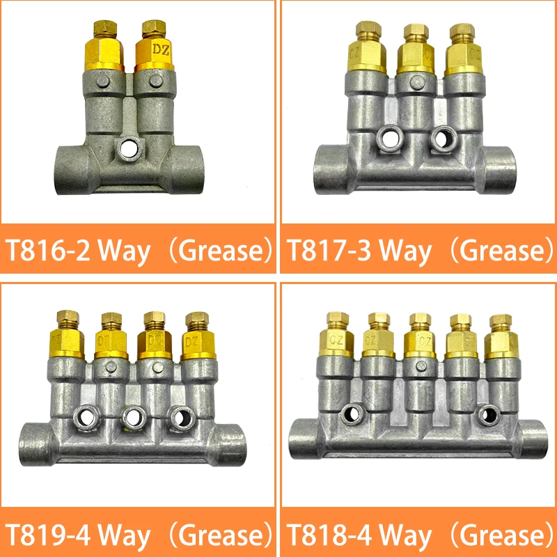 For  Grease Oil lubrication system metering devices oil grease injector distributor for lathe/cnc machine