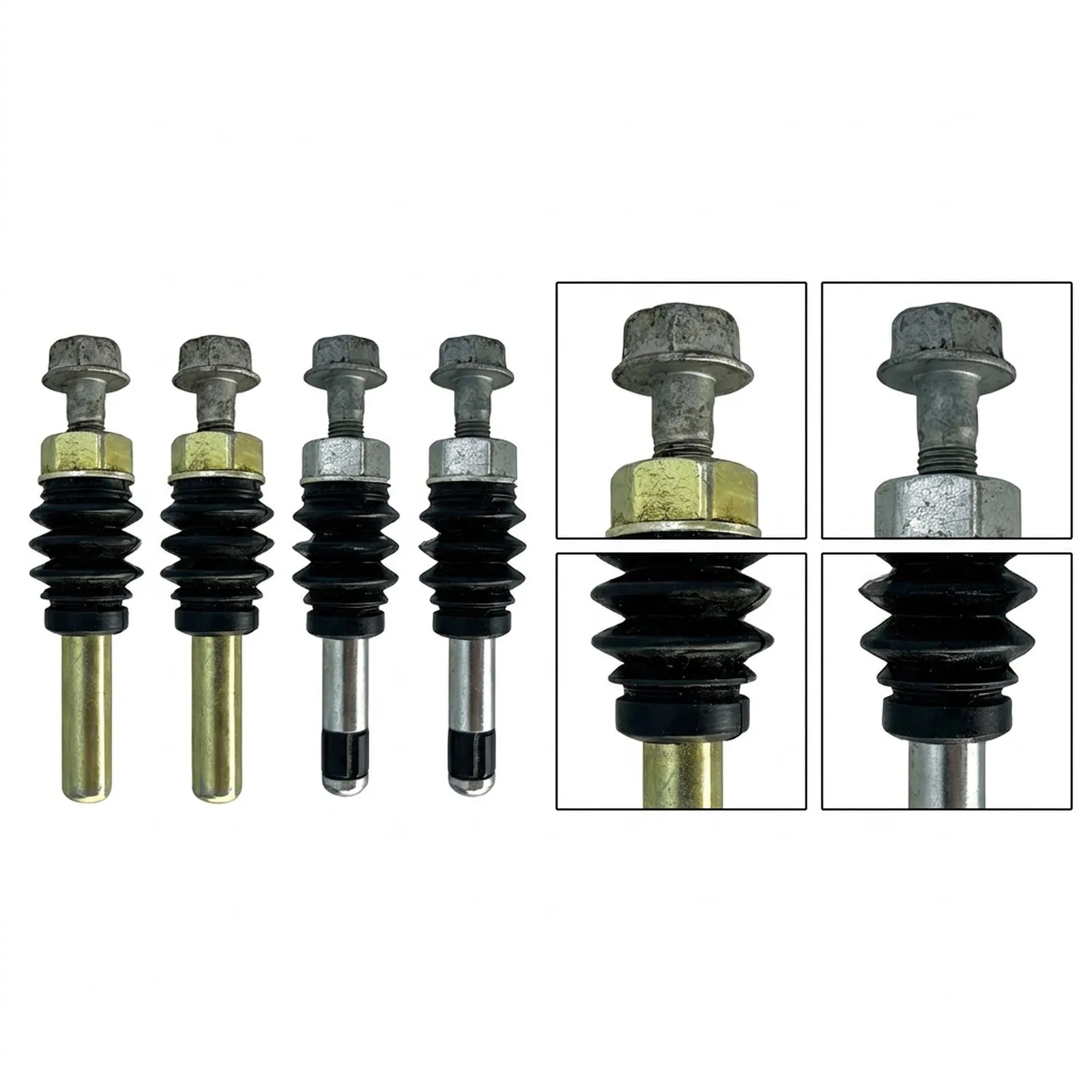 4Pcs Guide Rod Assembly 581612F300 581622F300 For Hyundai For Kia Accent Elantra Tucson Sportage Auto Parts 4Pcs