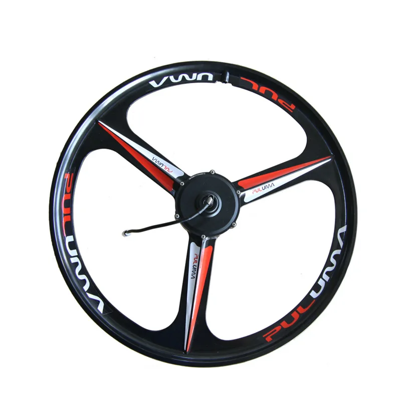 Lithium Battery Bicycle Qh Ym500W, 26 Inch Mountain Bike Design, Integrated Wheel Motor