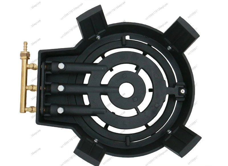 

Чугунная печь для пикника на открытом воздухе, съемный многофункциональный портативный гриль для барбекю