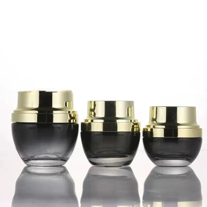 7 pçs/lote 20/50g Creme Frasco 30-120ml Loção Bomba Garrafa Perfume/Toner Spray Garrafa Imprensa de Vidro Recipiente Vazio Viagem