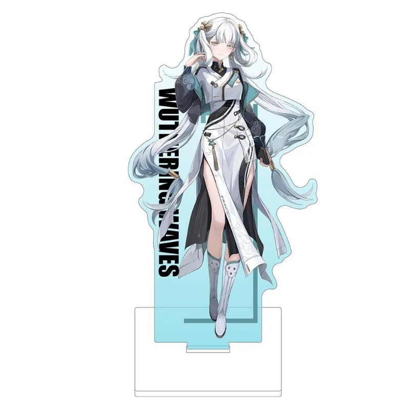 16CM Wuthering Waves Chinese Game Peripherals Acrylic Figure Stand Collectible Desk Ornament Best Birthday Gifts for Friends Toy